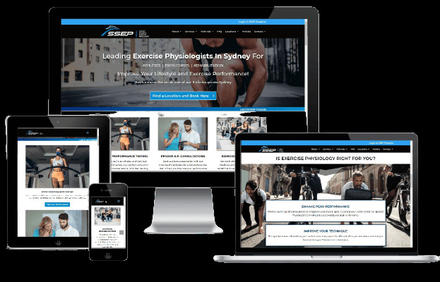 Websites Polar Web Design Portfolio - Sydney Sports & Exercise Physiology